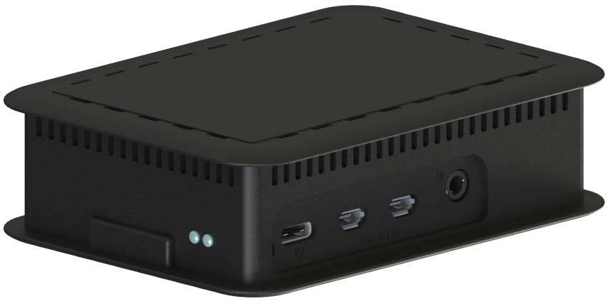 TEKO SBC-Gehäuse Passend für (Entwicklungskits): Raspberry Pi Schwarz