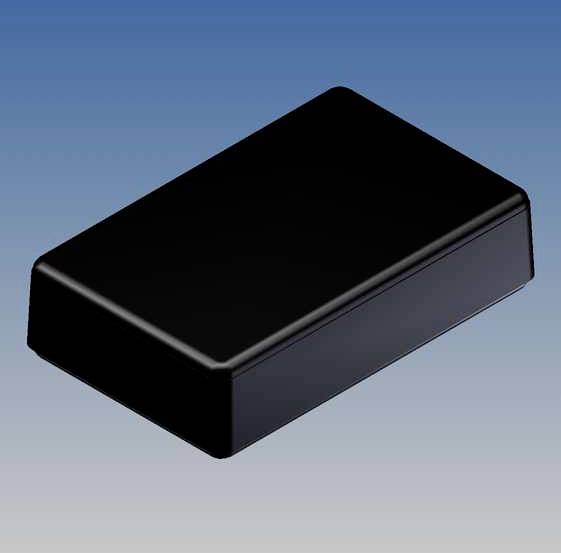 TEKO 10011.9 Universal-Gehäuse 90 x 56 x 22 ABS Schwarz 1St.