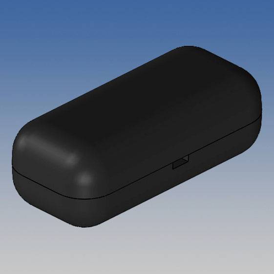 TEKO 10006-L.9 Universal-Gehäuse 68 x 31 x 24 ABS Schwarz 1St.