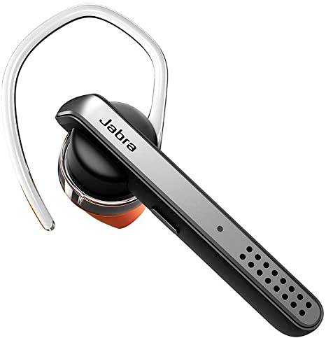 Jabra Talk 45 Handy In Ear Headset Bluetooth® Mono Silber Noise Cancelling NFC, Lautstärkeregelung