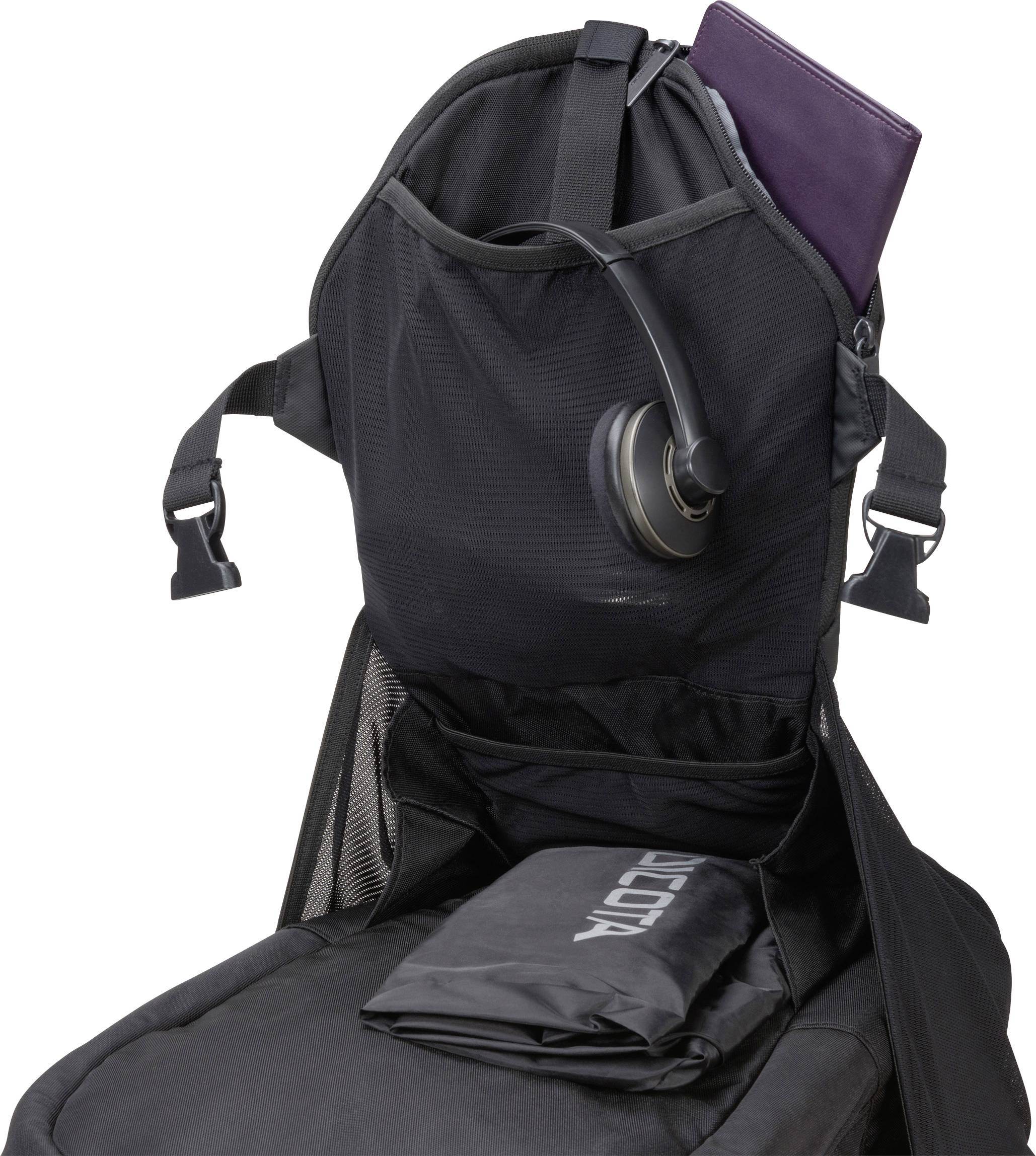 Dicota Notebook Rucksack GO Passend für maximal: 39,6cm (15,6") Schwarz