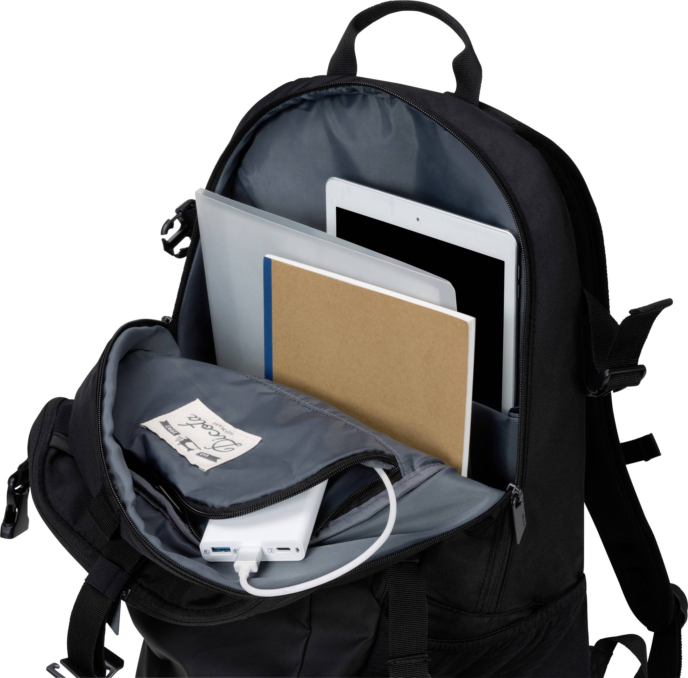 Dicota Notebook Rucksack GO Passend für maximal: 39,6cm (15,6") Schwarz