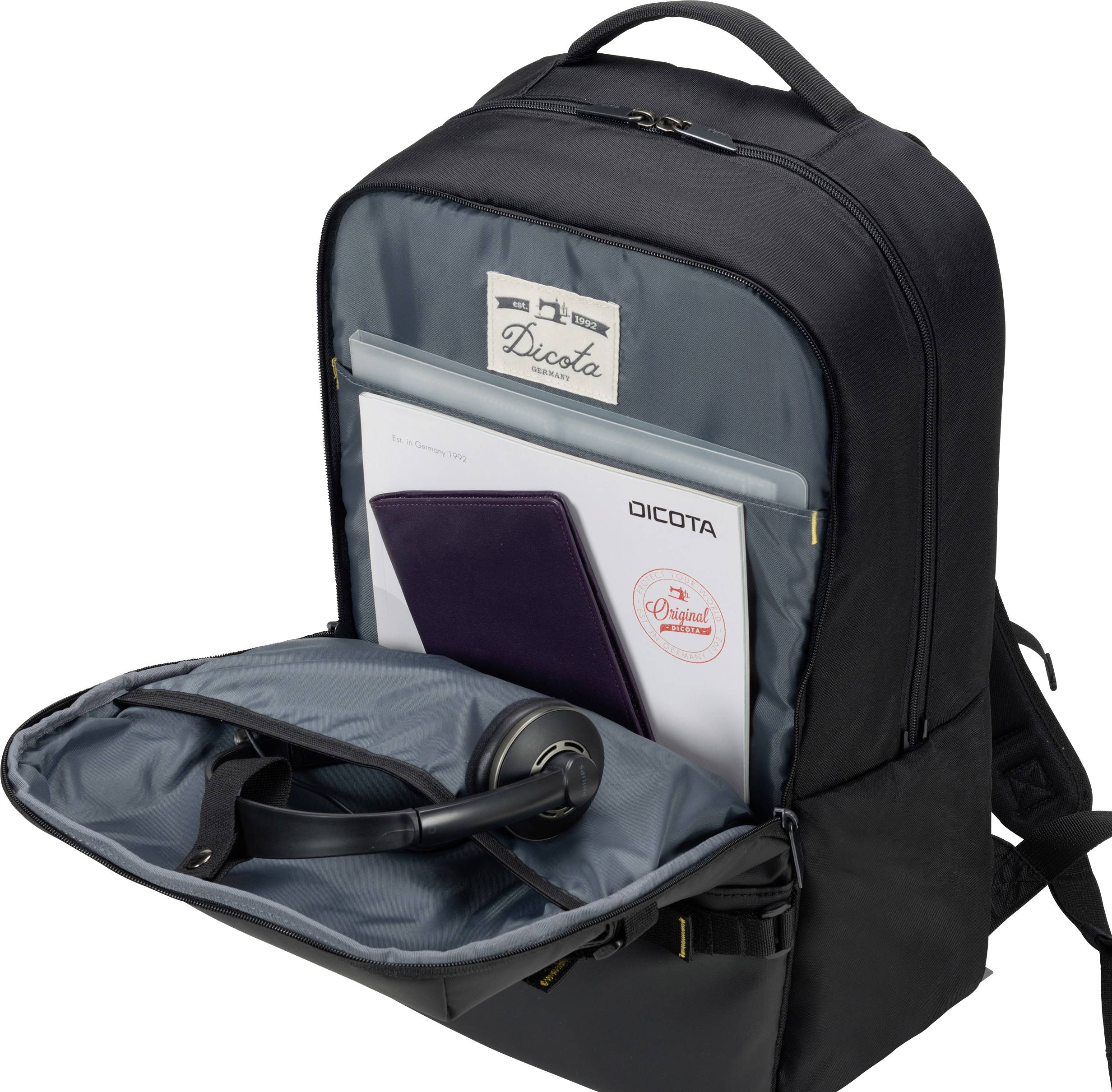 Dicota Notebook Rucksack MOVE Passend für maximal: 39,6cm (15,6") Schwarz