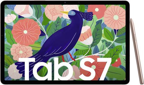 Samsung Galaxy Tab S7 WiFi 128GB Bronze Android-Tablet 27.9cm (11 Zoll) 3.09GHz, 2.4GHz, 1.8GHz Qual