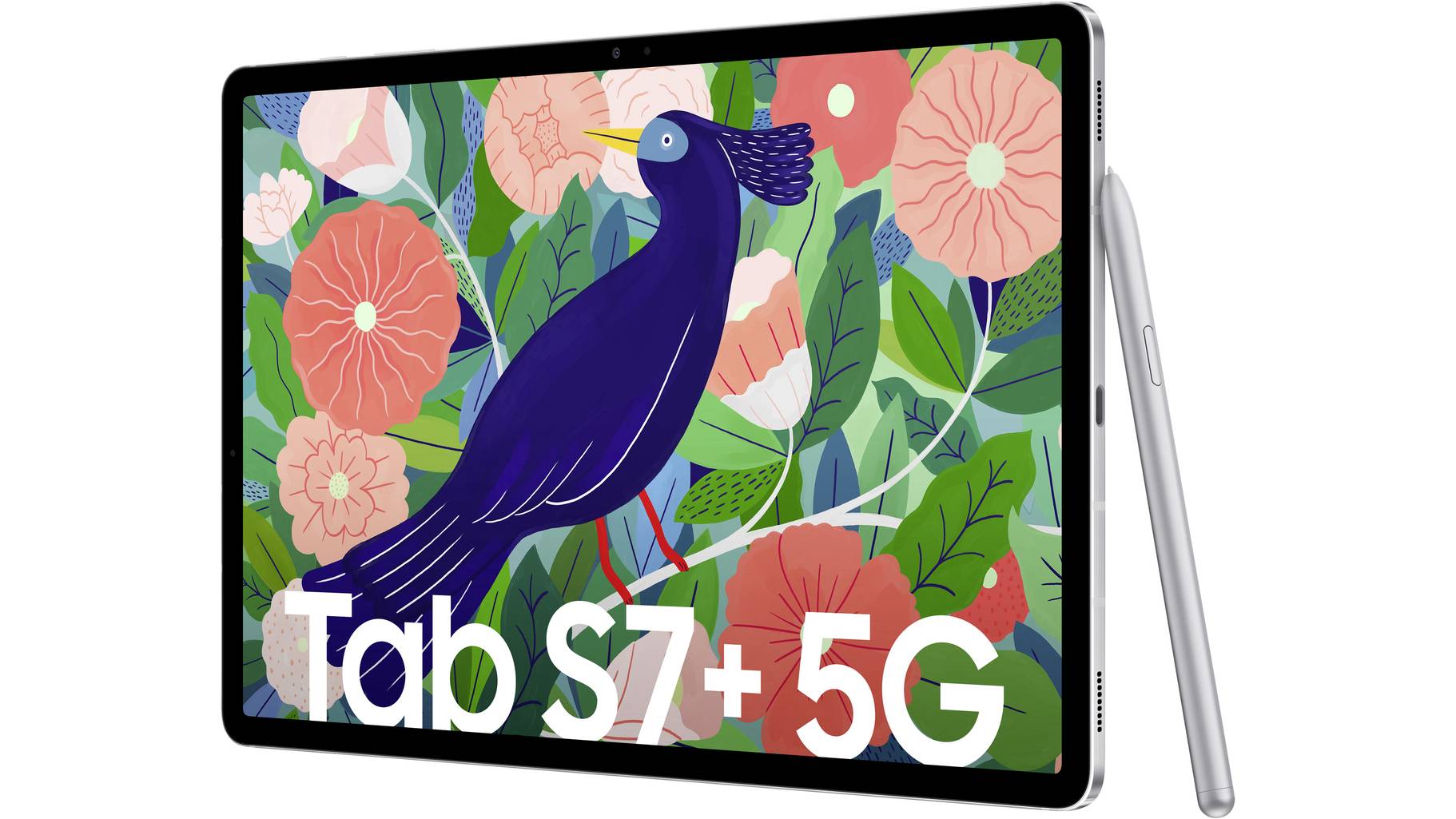 Samsung Galaxy Tab S7+ LTE Android-Tablet 31.5cm (12.4 Zoll) 256GB GSM/2G, UMTS/3G, LTE/4G, 5G samsung galaxy s7 lte tablet