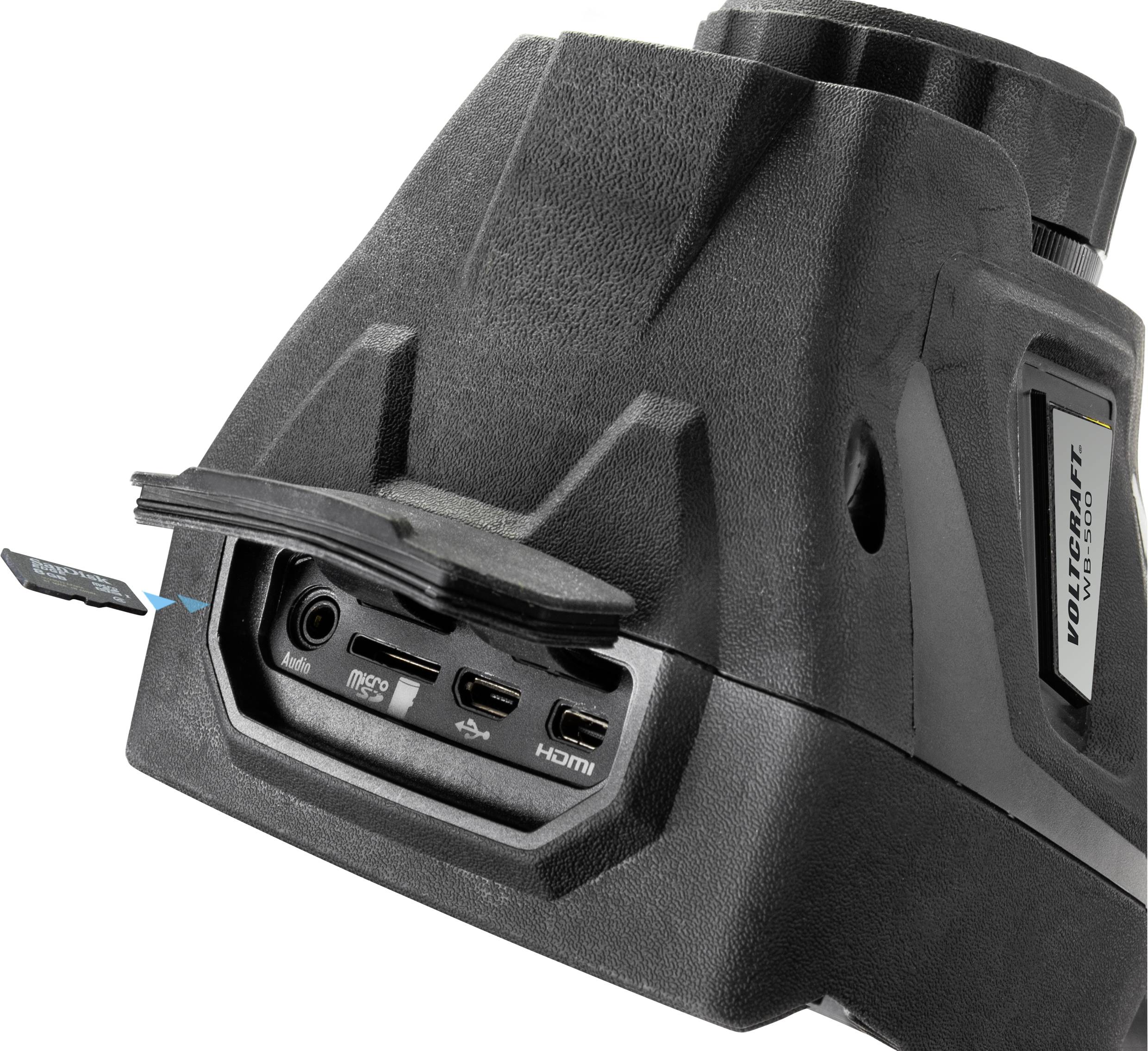 VOLTCRAFT WB-500 Wärmebildkamera -20 bis 650°C 384 x 288 Pixel 50Hz integrierte Digitalkamera