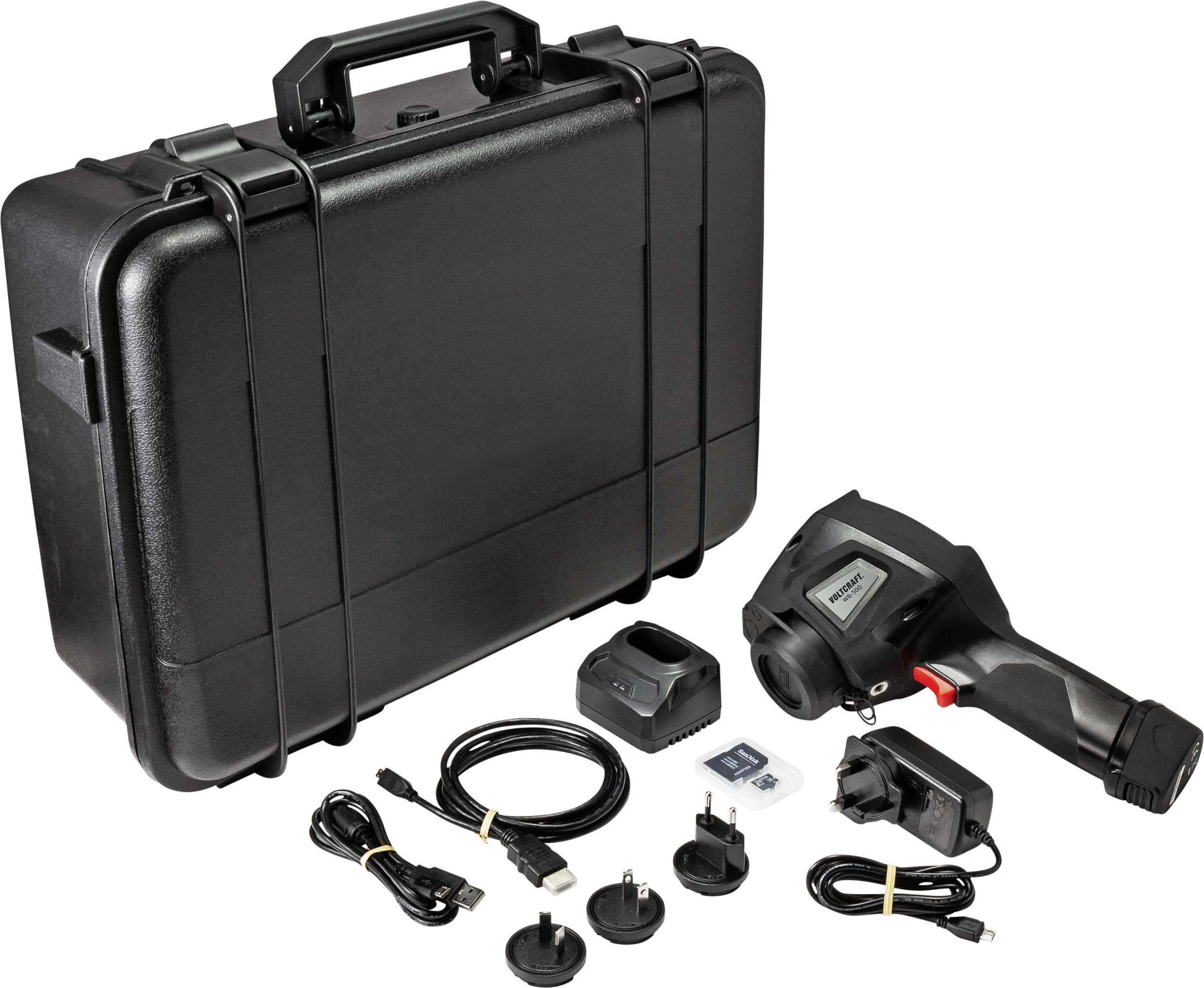 VOLTCRAFT WB-500 Wärmebildkamera -20 bis 650°C 384 x 288 Pixel 50Hz integrierte Digitalkamera