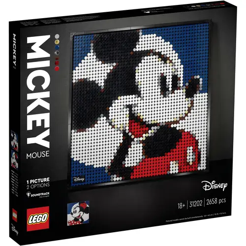 31202 LEGO® ART Disney's Mickey Mouse 31202 LEGO® ART Disney's Mickey Mouse