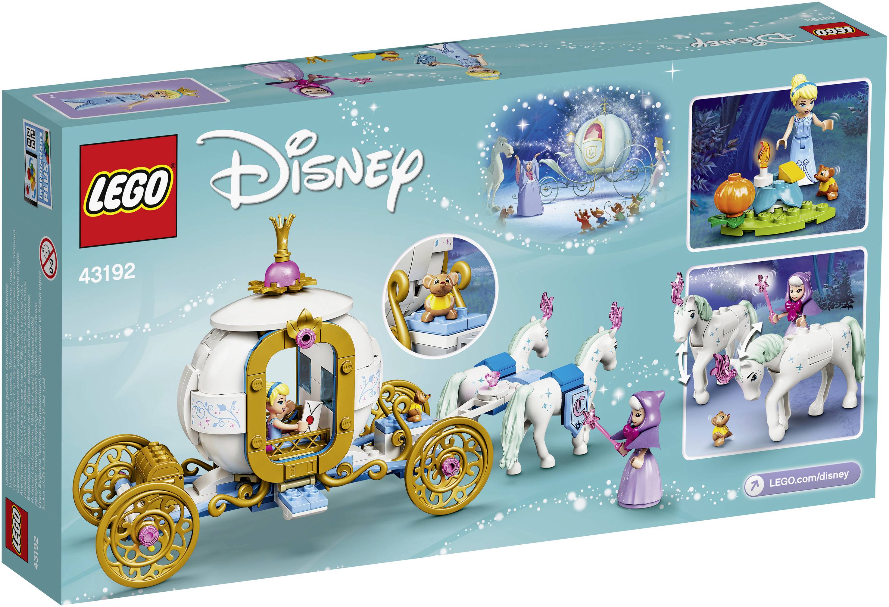 43192 LEGO® DISNEY Cinderellas königliche Kutsche