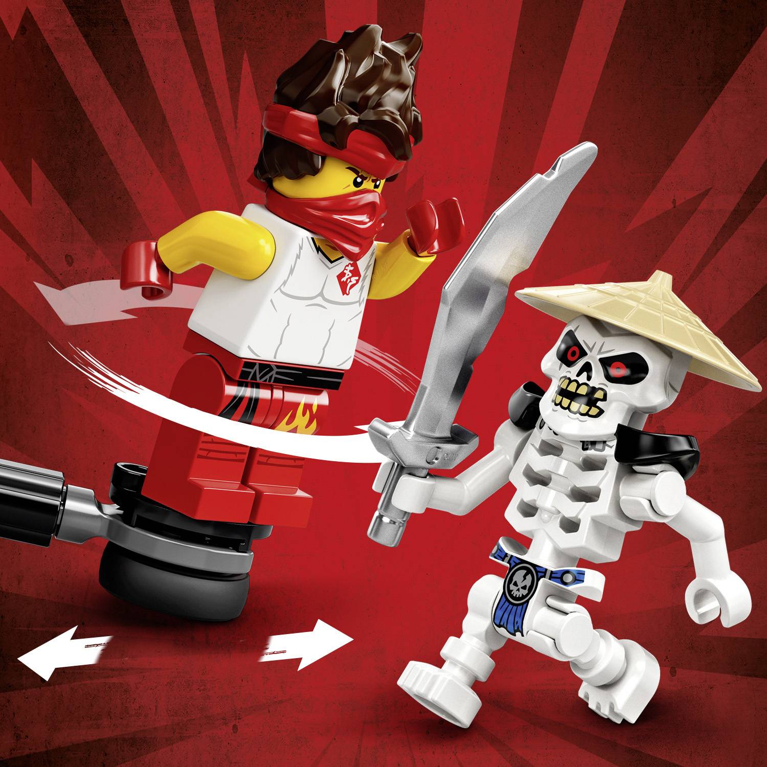 71730 LEGO® NINJAGO Battle Set: Kai vs. Skulkin