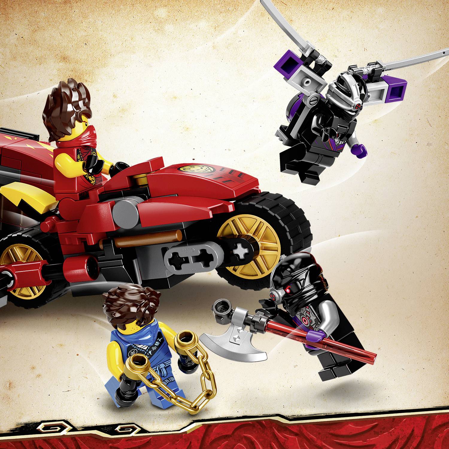 71737 LEGO® NINJAGO X-1 Ninja Supercar