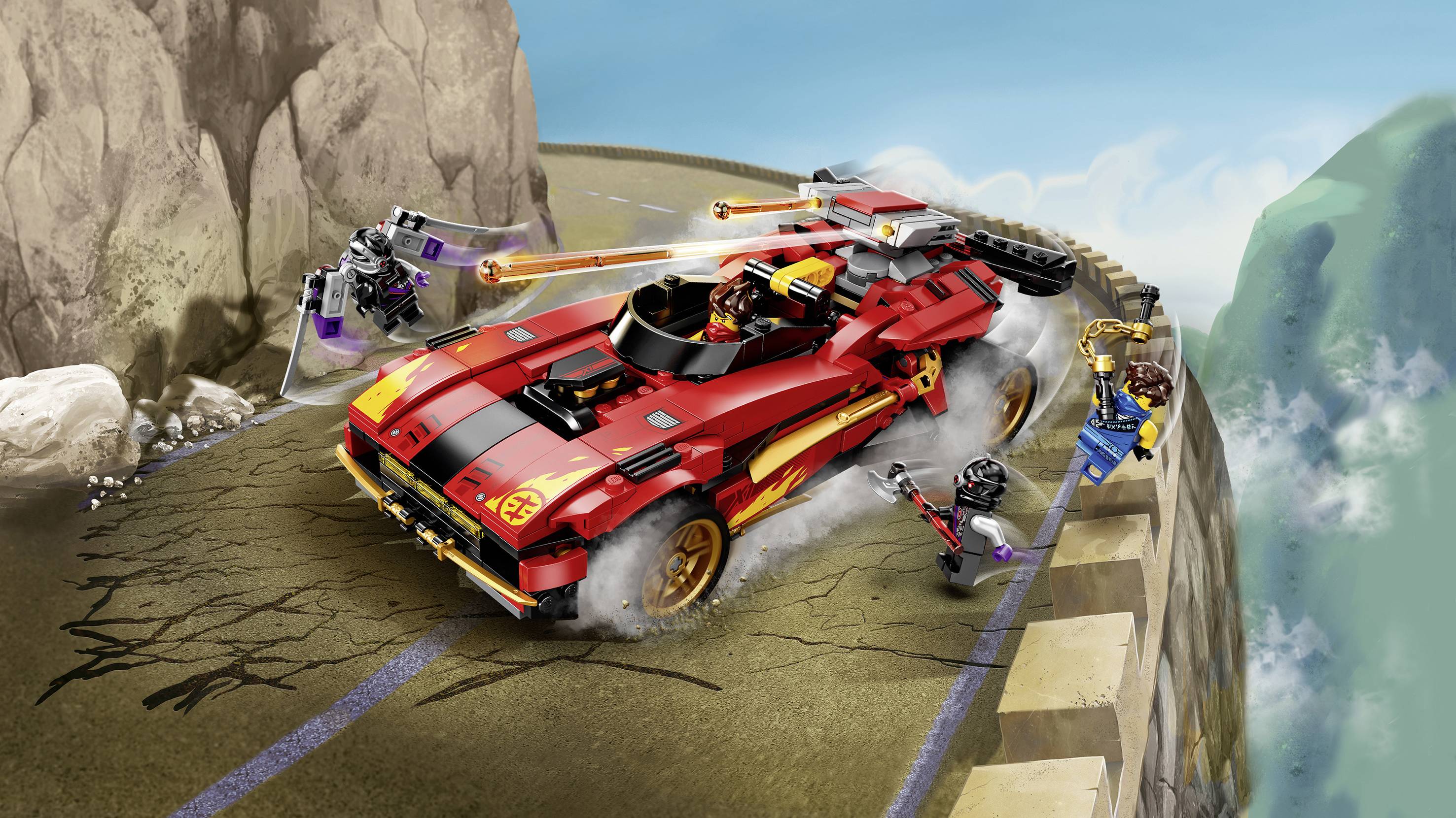 71737 LEGO® NINJAGO X-1 Ninja Supercar