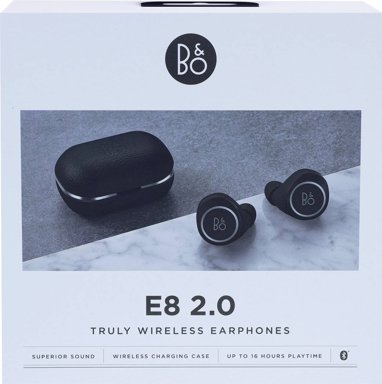 Beoplay E8 2.0 Studio In Ear Kopfhörer Bluetooth® Schwarz Lautstärkeregelung, mit Bluetooth® Basisstation, Touch-Steuerung