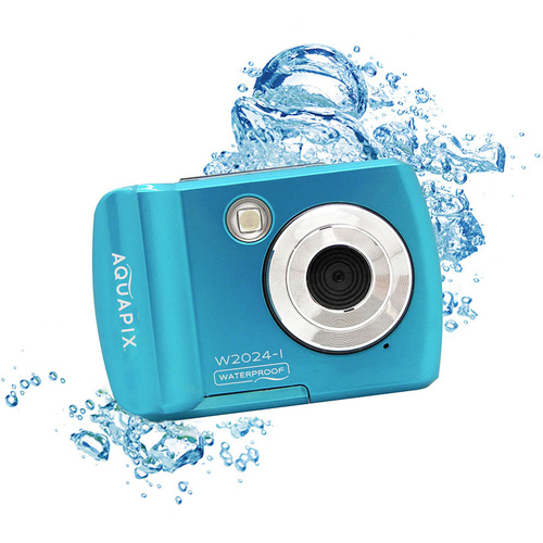 Aquapix W2024 Splash Iceblue Digitalkamera 16 Megapixel Blau Unterwasserkamera