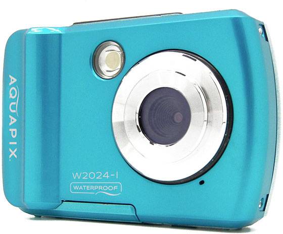 Aquapix W2024 Splash Iceblue Digitalkamera 16 Megapixel Blau Unterwasserkamera