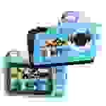 Appareil photo numérique Aquapix W3048-I Edge Iceblue 48 Mill. pixel glace, bleu caméra submersible, écran frontal