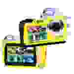 Aquapix W3048-Y Edge Yellow Digitalkamera 48 Megapixel Gelb Unterwasserkamera, Frontdisplay