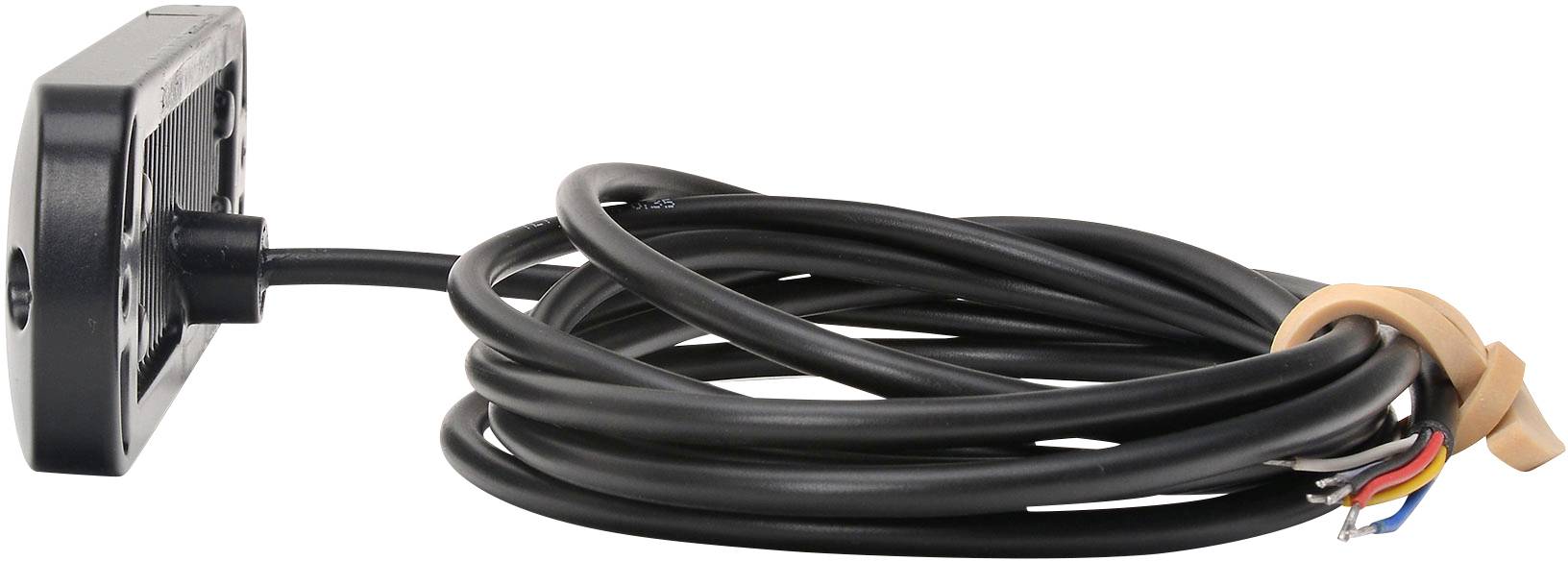 WAS Frontblitzer / Straßenräumer W218 1471 12 V/DC, 24 V/DC über Bordnetz Aufbau, Schraubmontage Blau