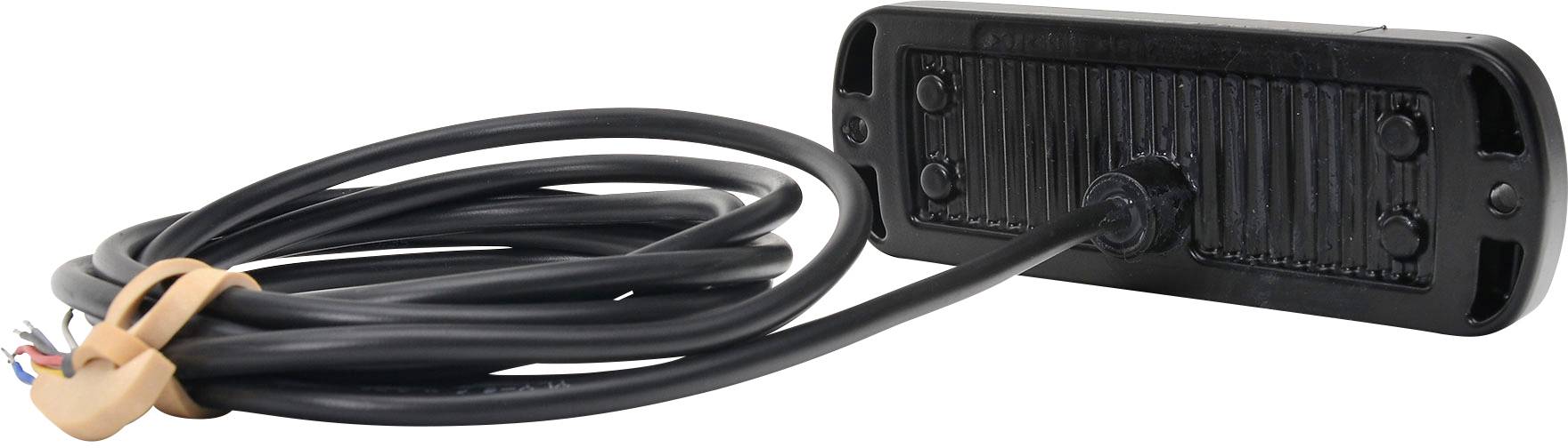 WAS Frontblitzer / Straßenräumer W218 1471 ECO 12 V/DC, 24 V/DC über Bordnetz Aufbau, Schraubmontage Blau