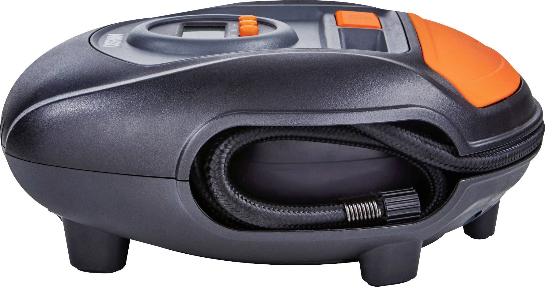 Osram Automotive OTI450 Kompressor 12V Adapter zum Betrieb per Kabel, Digitales Display, Kabelfach/-aufnahme, mit Arbeitslampe