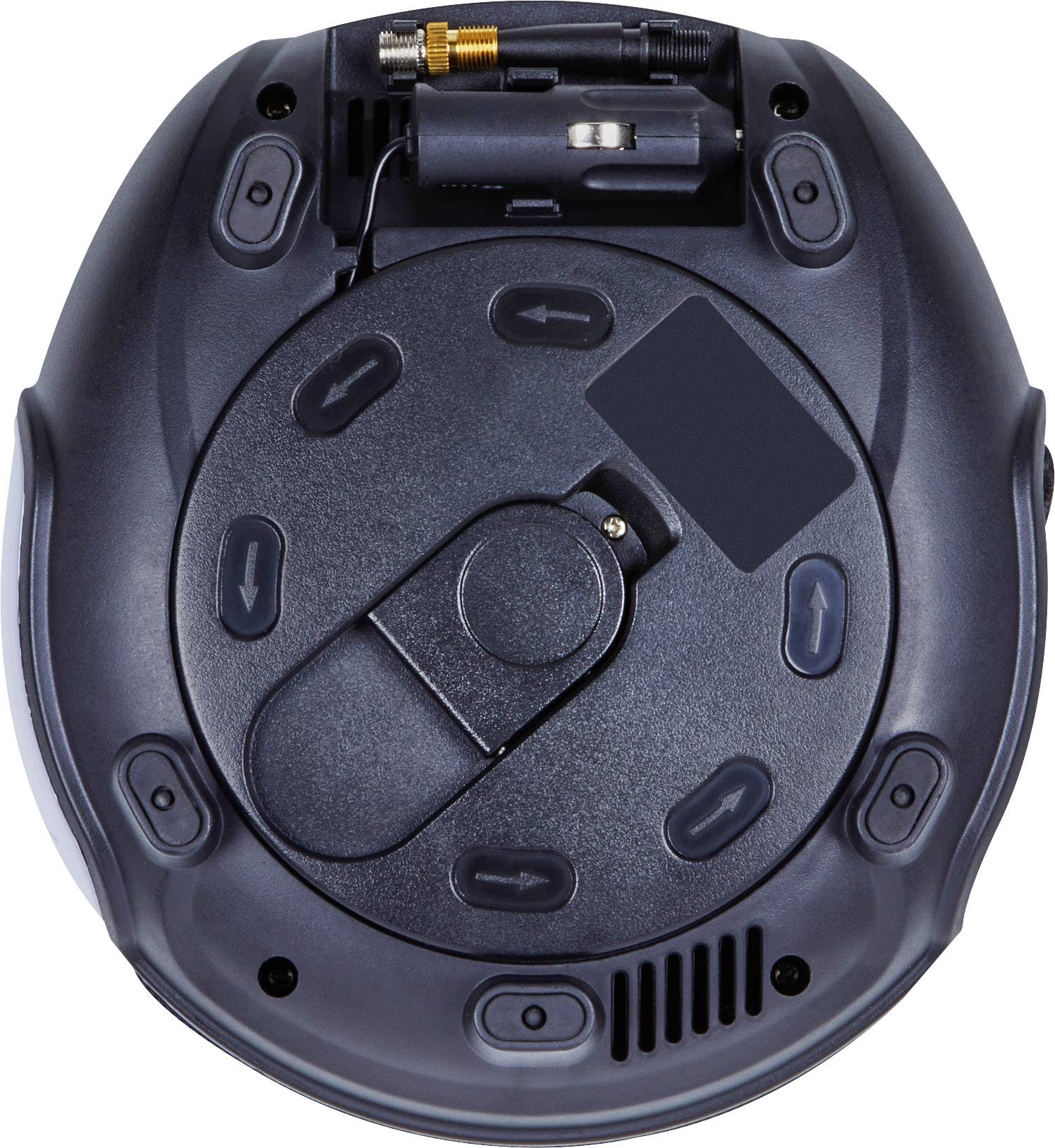 Osram Automotive OTI450 Kompressor 12V Adapter zum Betrieb per Kabel, Digitales Display, Kabelfach/-aufnahme, mit Arbeitslampe