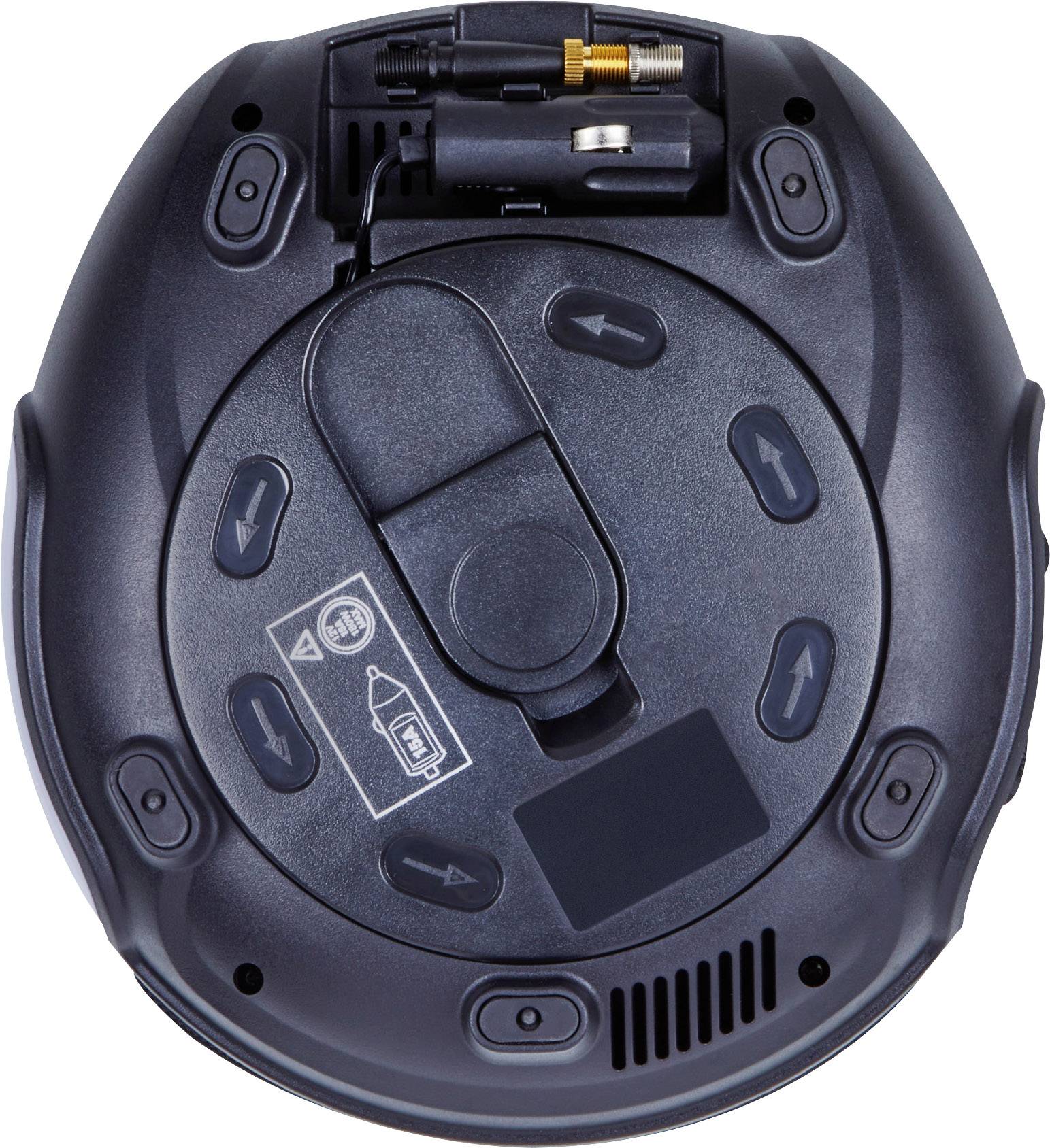 Osram Automotive OTI1000 Kompressor Digitales Display, Überlastungsschutz, mit Arbeitslampe, Kabelfach/-aufnahme