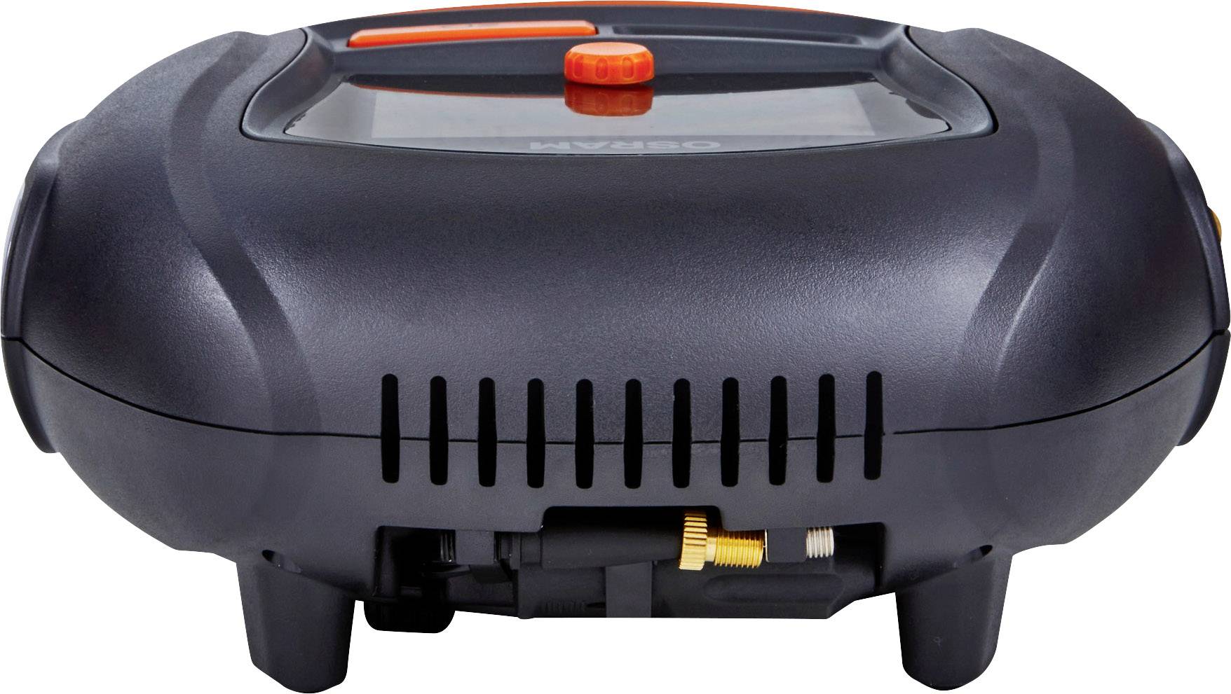 Osram Automotive OTI1000 Kompressor Digitales Display, Überlastungsschutz, mit Arbeitslampe, Kabelfach/-aufnahme