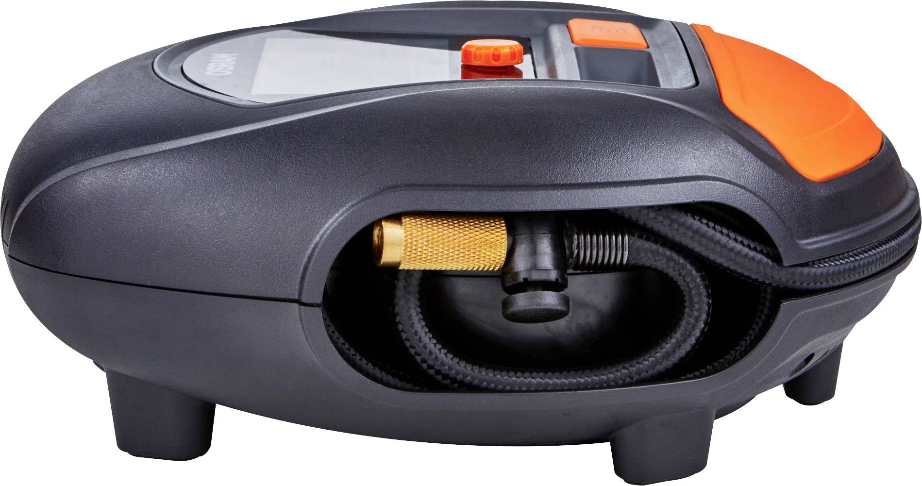 Osram Automotive OTI1000 Kompressor Digitales Display, Überlastungsschutz, mit Arbeitslampe, Kabelfach/-aufnahme