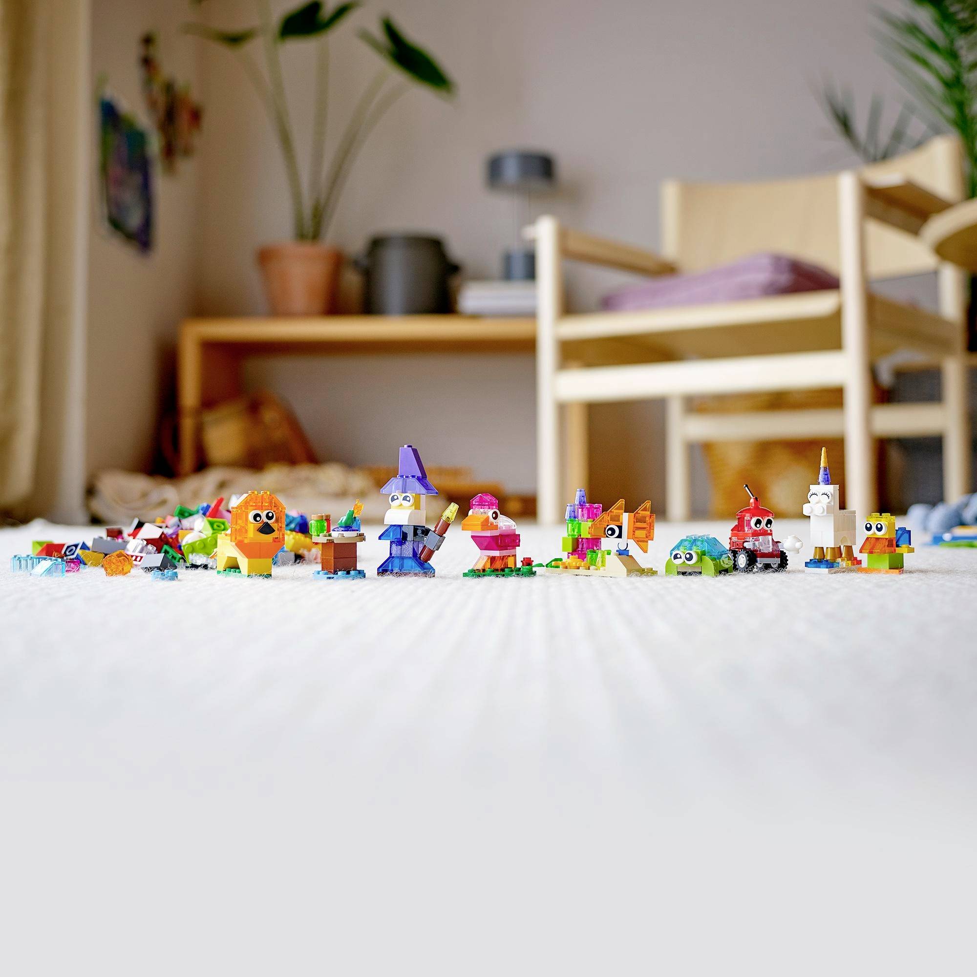 11013 LEGO® CLASSIC Kreativ-Bauset mit durchsichtigen Steinen