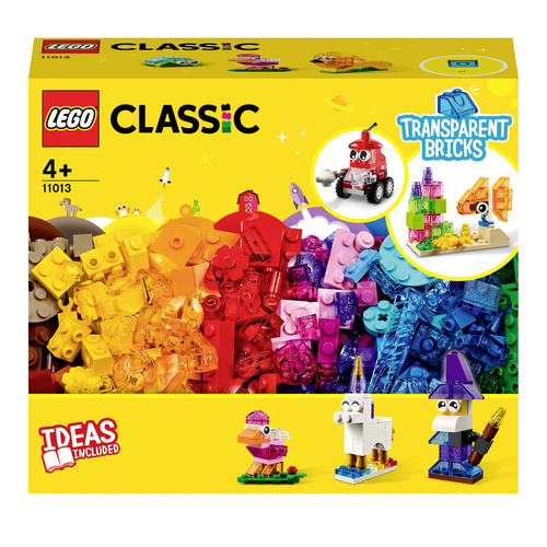 11013 LEGO® CLASSIC Kreativ-Bauset mit durchsichtigen Steinen