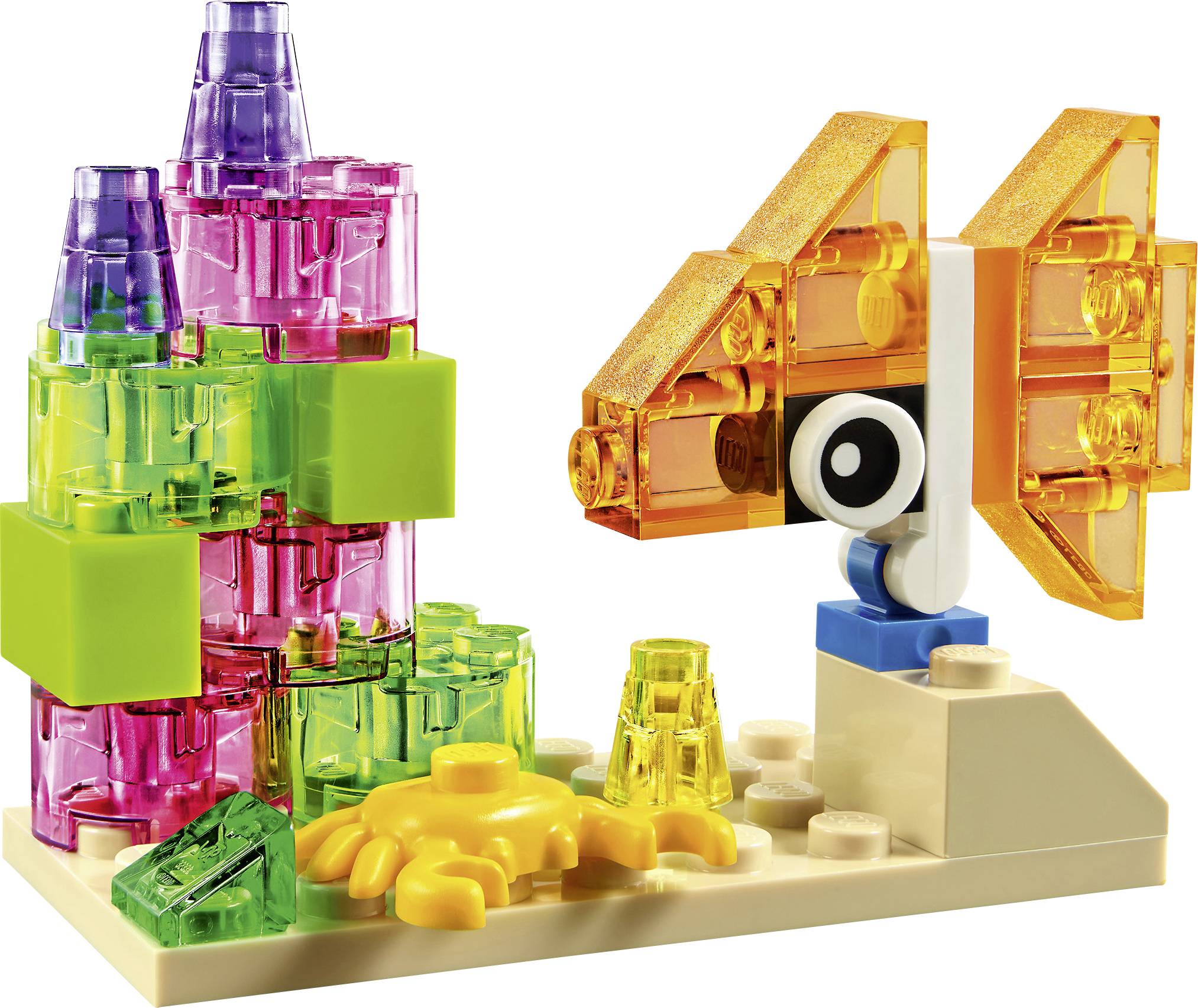 11013 LEGO® CLASSIC Kreativ-Bauset mit durchsichtigen Steinen