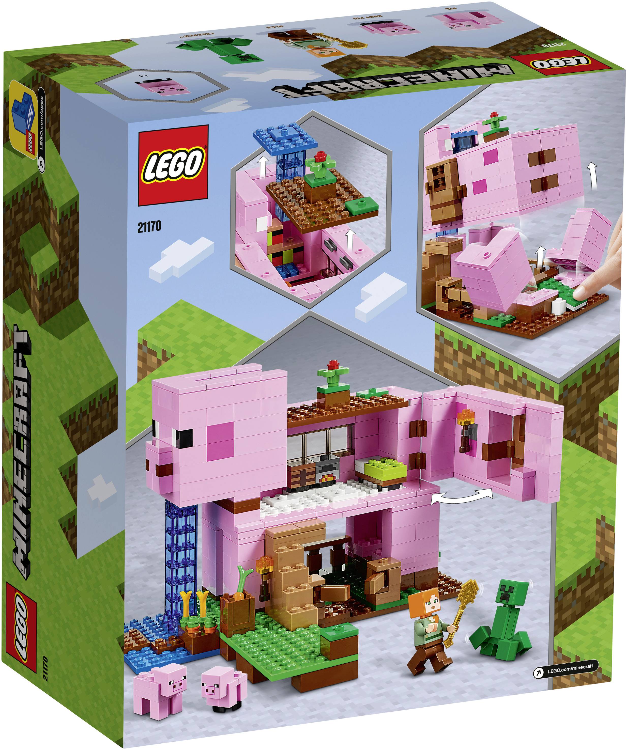 21170 LEGO® MINECRAFT Das Schweinehaus