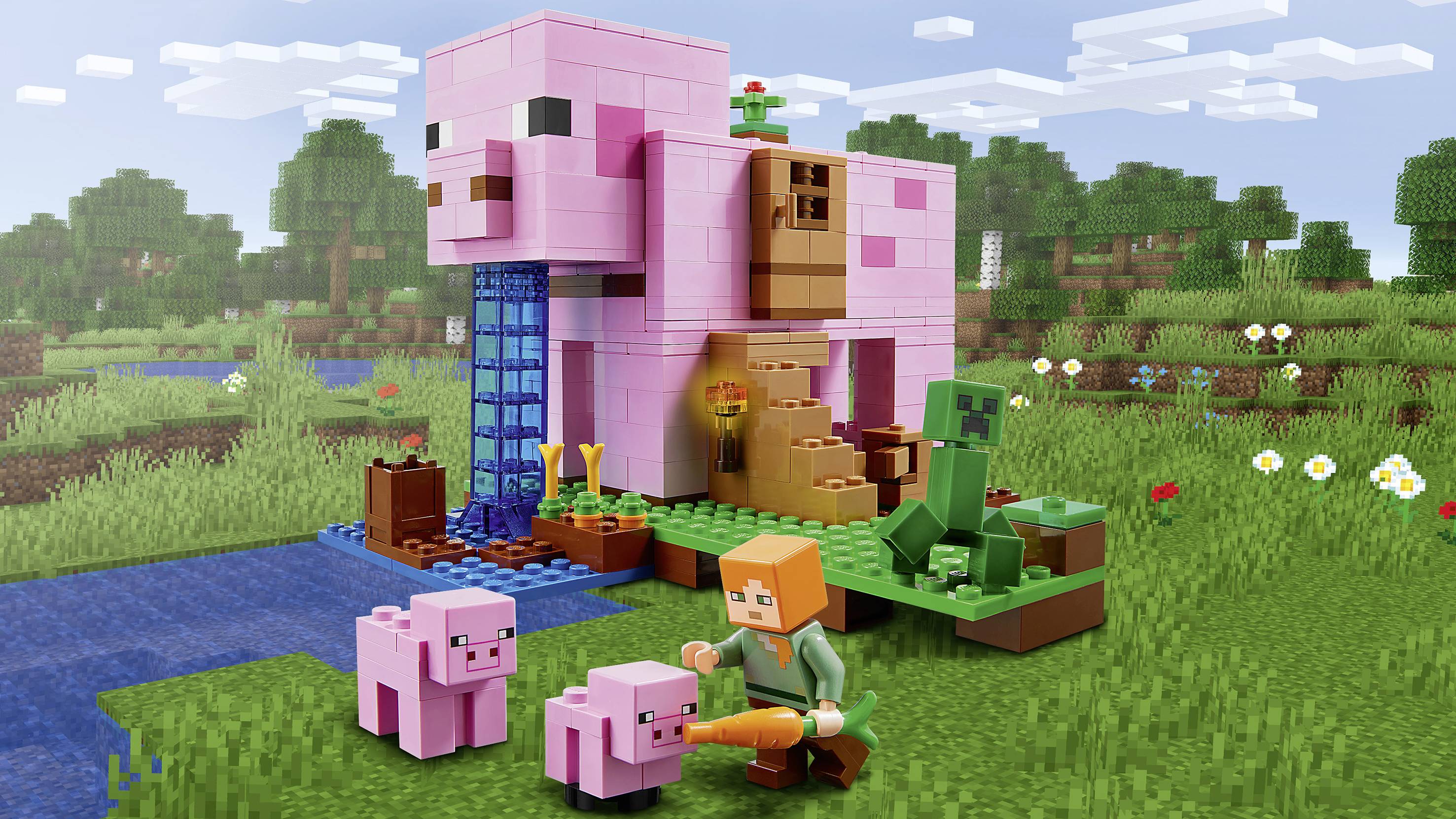 21170 LEGO® MINECRAFT Das Schweinehaus