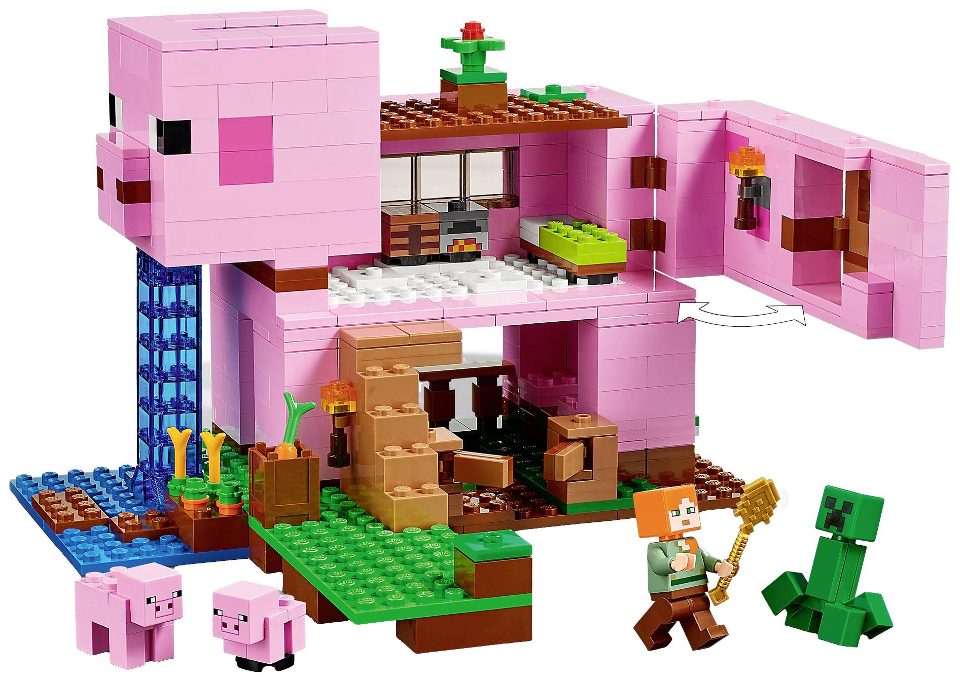 21170 LEGO® MINECRAFT Das Schweinehaus
