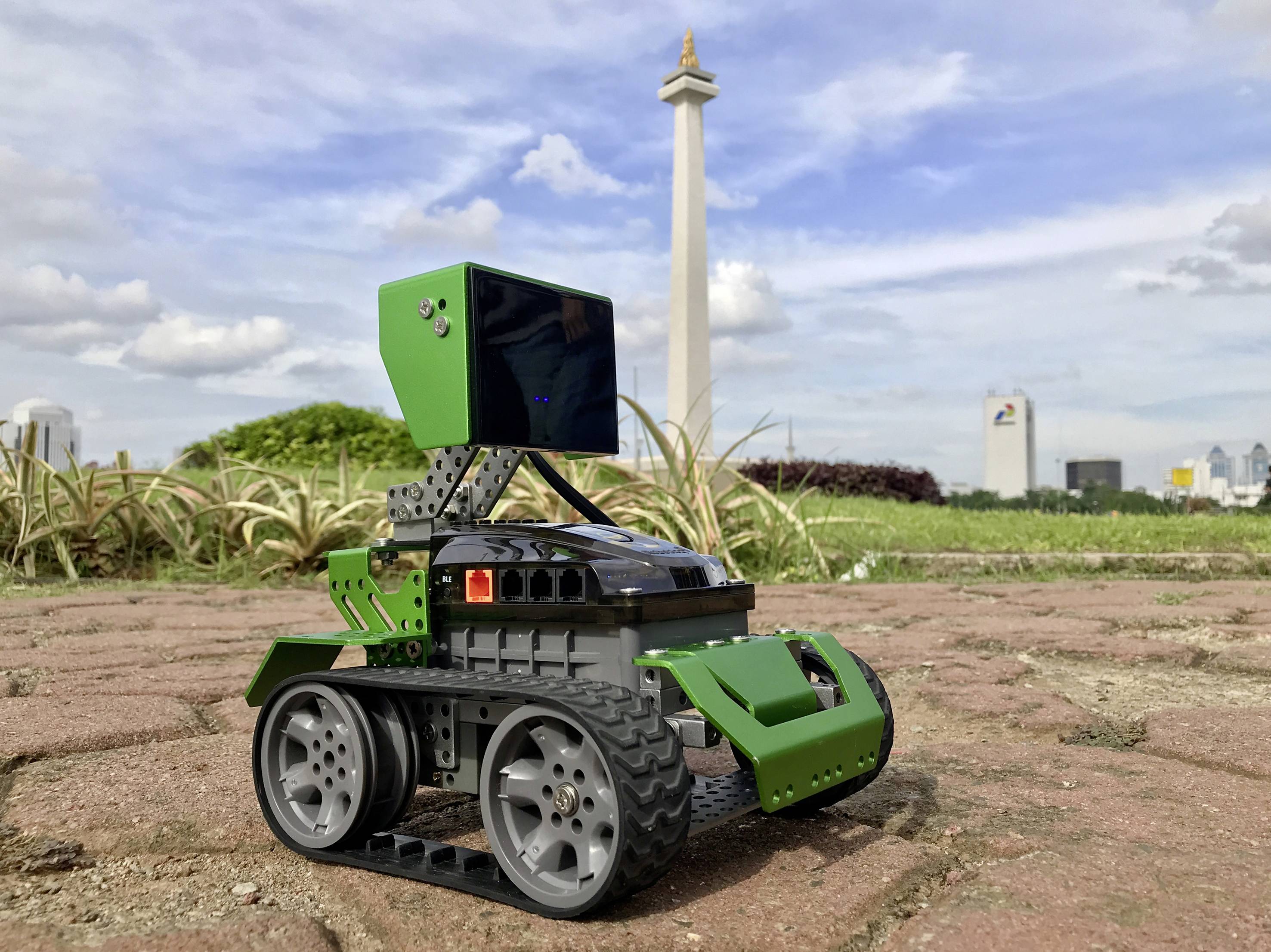 Robobloq Roboter Bausatz MINT Roboter Qoopers Bausatz, Spiel-Roboter 10110102