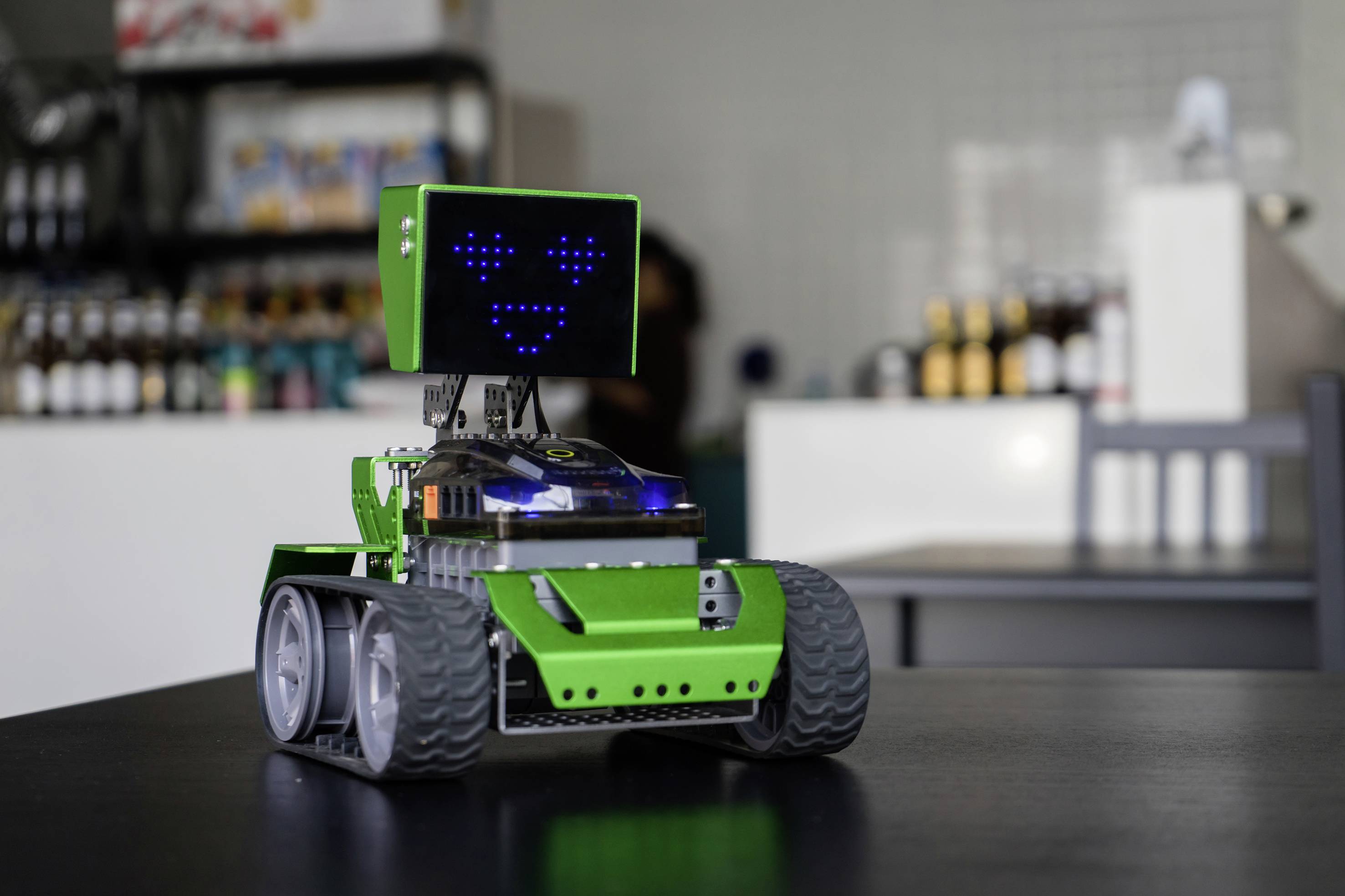 Robobloq Roboter Bausatz MINT Roboter Qoopers Bausatz, Spiel-Roboter 10110102