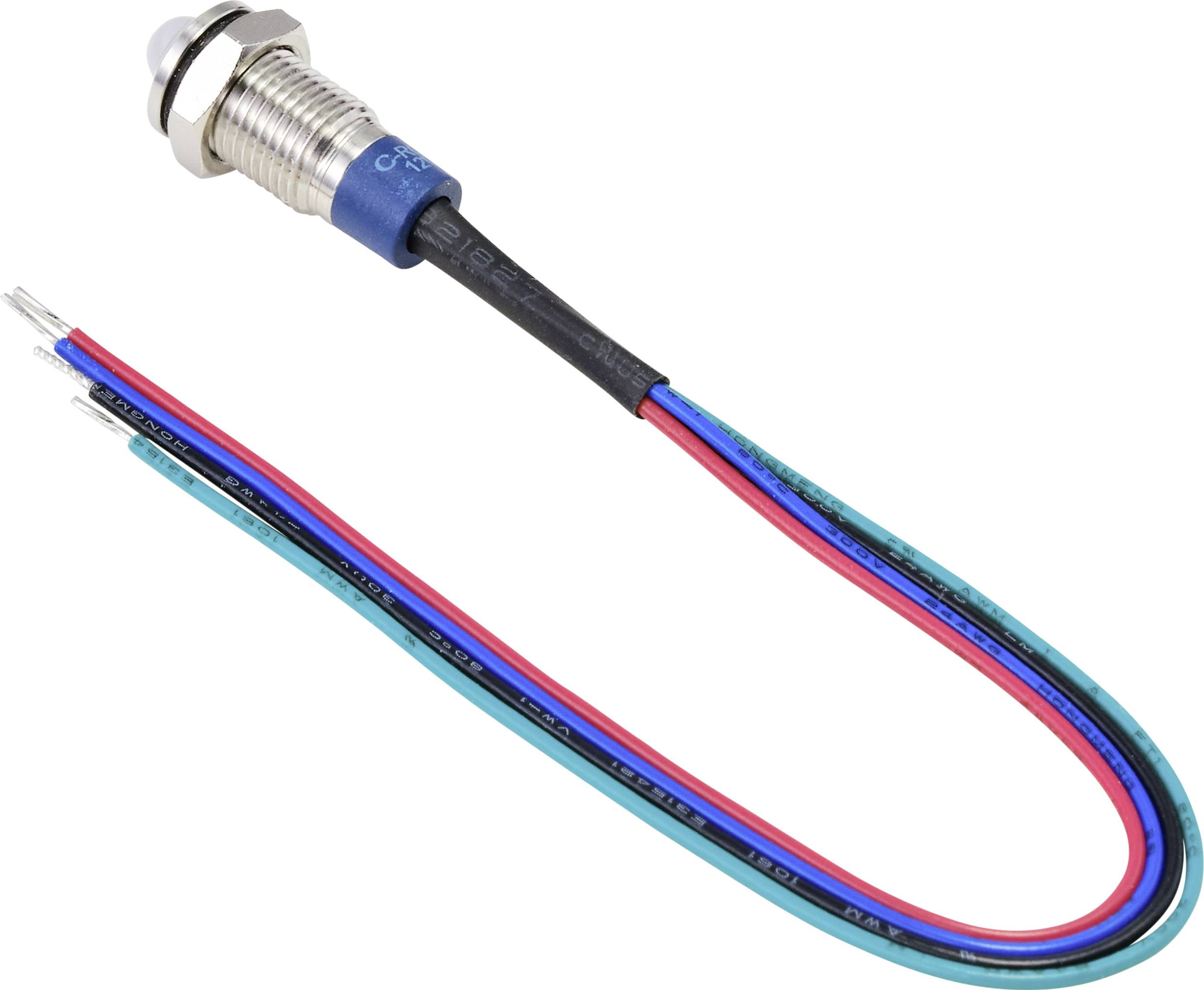 TRU COMPONENTS Meldeleuchte RGB 12 V, 24V 1St.