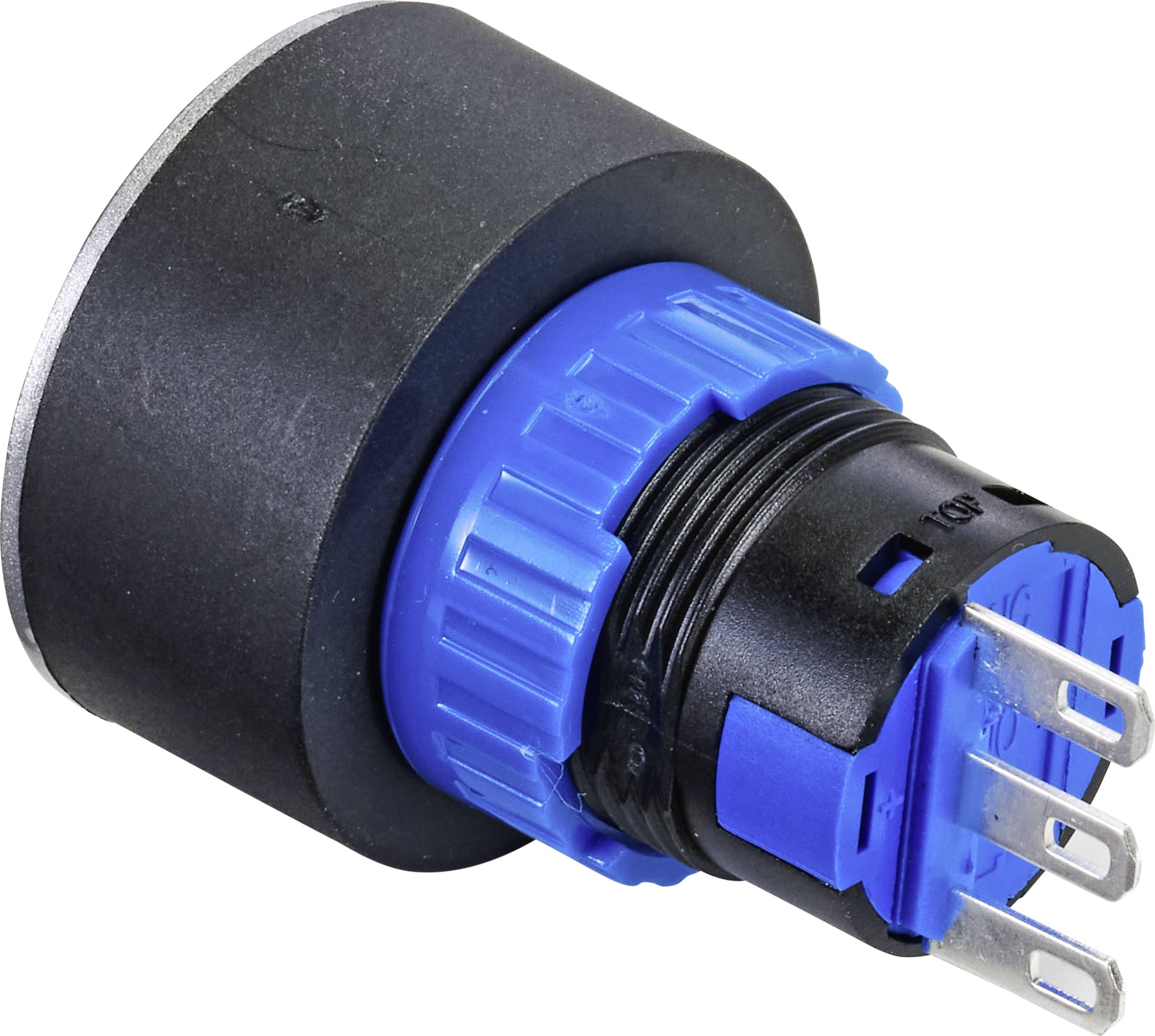 TRU COMPONENTS TC-9219068 Drucktaster 250 V/AC 3A 1 x Aus/(Ein) tastend (Ø) 25mm IP65 1St.