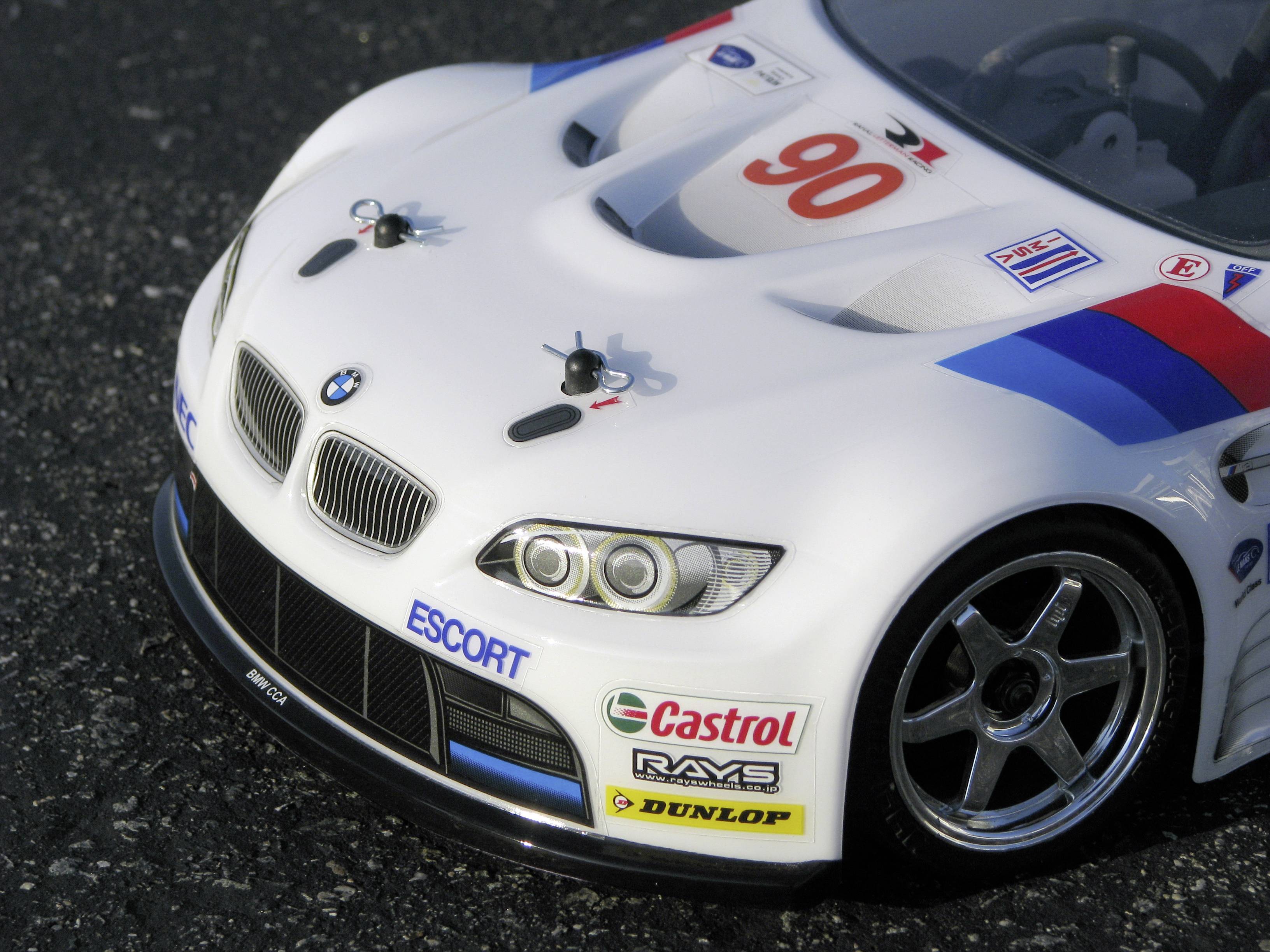 HPI Racing 17548 1:10 Karosserie Bmw M3 Gt2 (E92) Body (200Mm) 200mm Unlackiert, nicht ausgeschnitten