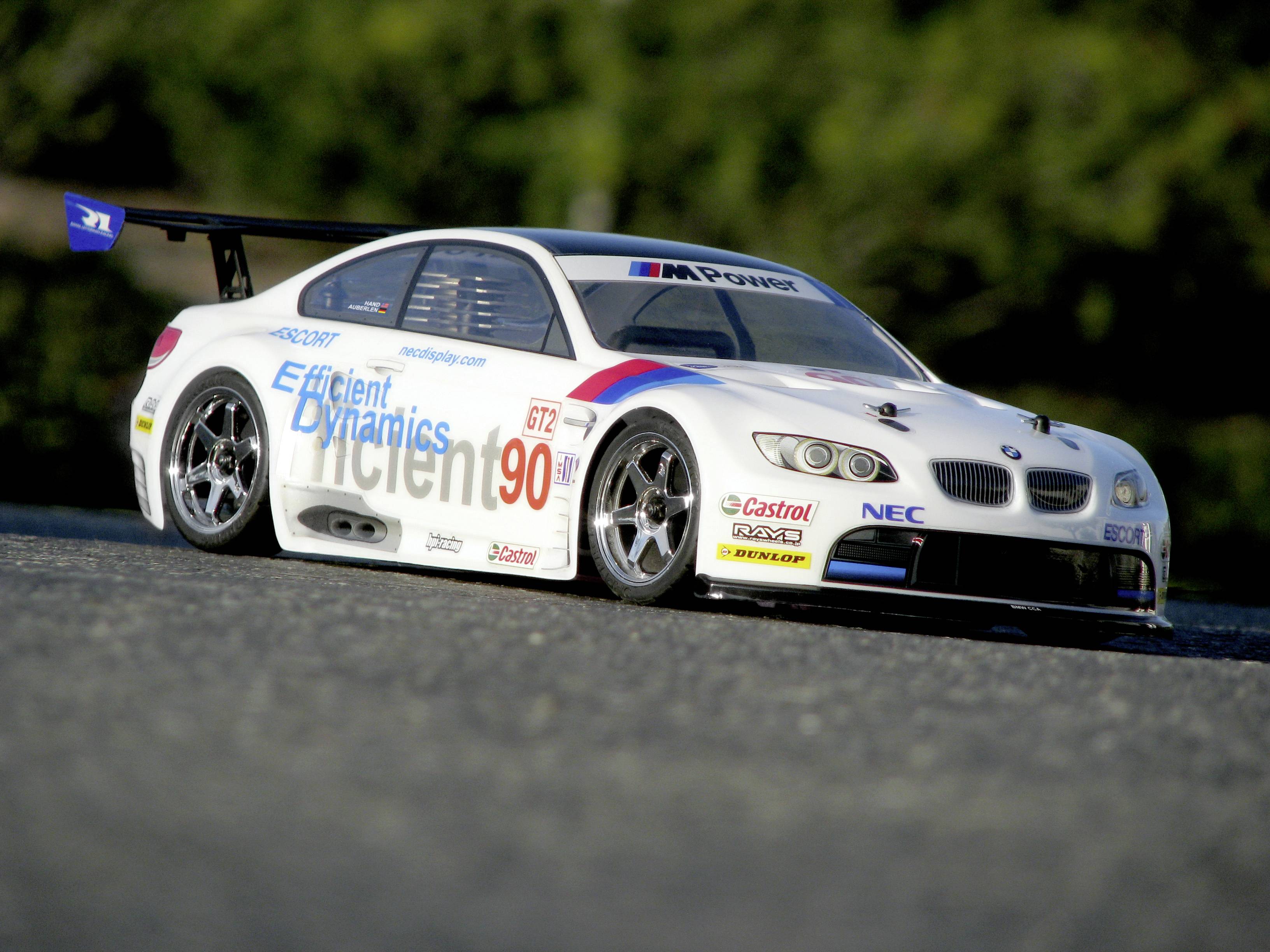 HPI Racing 17548 1:10 Karosserie Bmw M3 Gt2 (E92) Body (200Mm) 200mm Unlackiert, nicht ausgeschnitten
