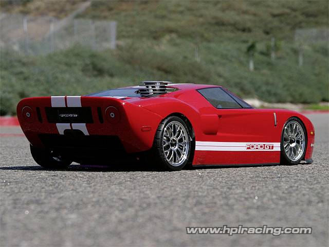 HPI Racing 7495 1:10 Karosserie Ford Gt Body (200Mm/Wb255Mm) 200mm Unlackiert, nicht ausgeschnitten