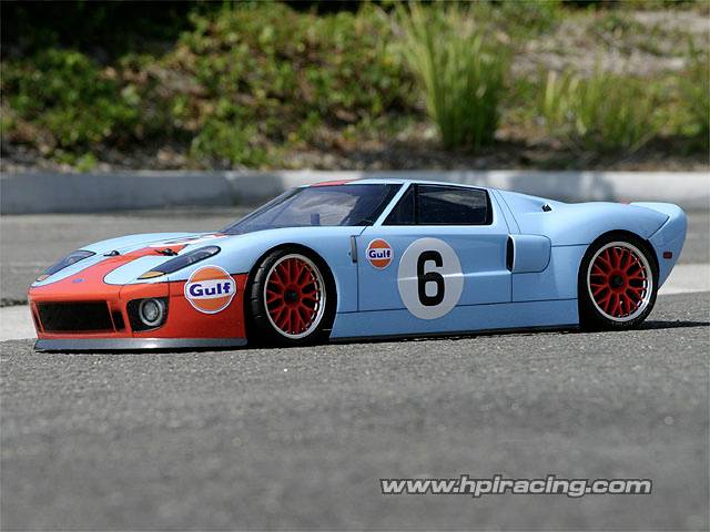 HPI Racing 7495 1:10 Karosserie Ford Gt Body (200Mm/Wb255Mm) 200 mm Unlackiert, nicht ausgeschnitte