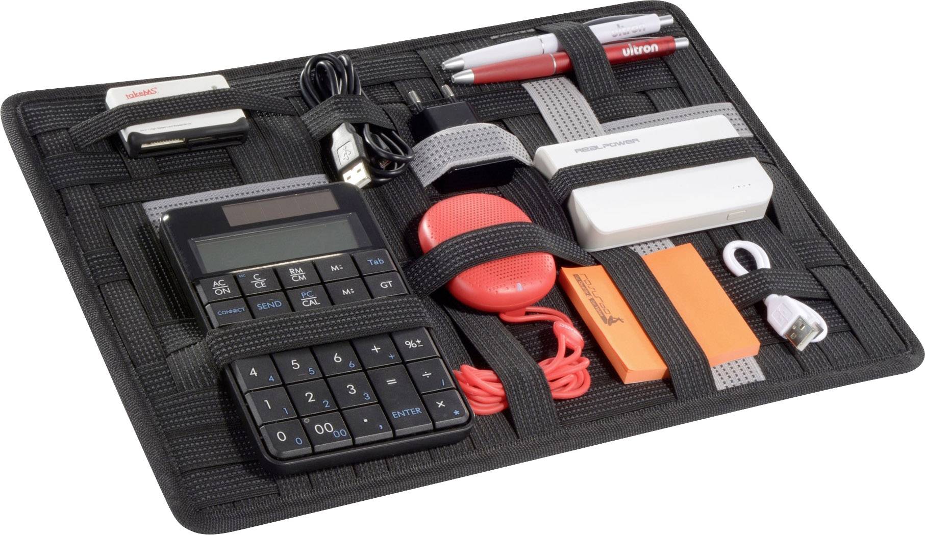 Ultron keeper Tablet-Cover Universal 27,9 cm (11") Sleeve Schwarz, Grau