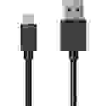 RealPower USB-Kabel USB 2.0 USB-A Stecker, USB-Micro-B Stecker 0.60 m Schwarz 255651