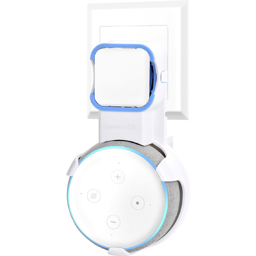 Terratec Hold ME Echo Wandhalterung Weiß Passend für (Sprachassistenten):Amazon Echo Dot