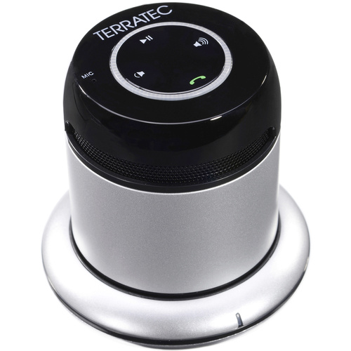 Terratec CONCERT mobile Bluetooth® Lautsprecher Silber