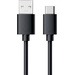 RealPower Câble USB USB 2.0 USB-A mâle, USB-C® mâle 0.60 m noir 255650