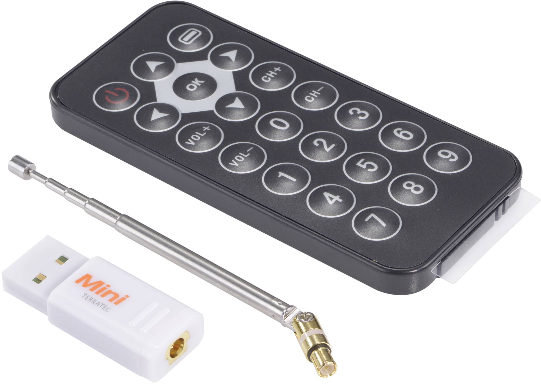 Terratec Cinergy Mini TV-USB-Empfänger mit Fernbedienung Anzahl Tuner: 1