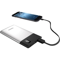 Terratec P40 Slim Powerbank 4000 mAh LiPo Schwarz-Silber Terratec P40 Slim Powerbank 4000 mAh LiPo Schwarz-Silber