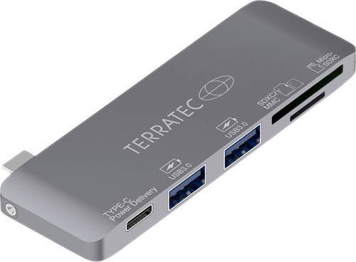 Terratec USB-C® Dockingstation CONNECT C7 Passend für Marke Dockingstations: Universal